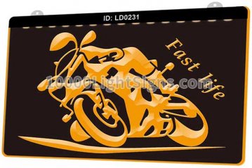 LD0231 Fast Life Motor Cycle