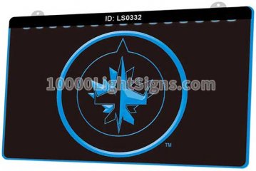LS0332 Winnipeg Jets WPG NHL Sports