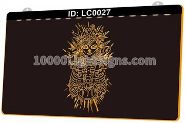 LC0027 Tattoo Tatuagem Girl